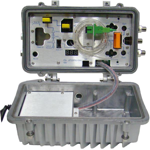 High Output Level CATV Optical Receiver Node Utra Low AGC -8~+2dBm Range