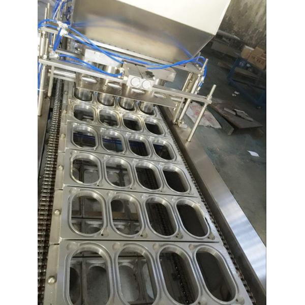 3 Phase Automatic Bottle Filling Machine Rotary Cup Filling Easy To Operate