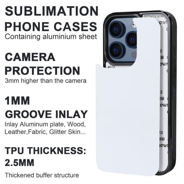 Customizable 2D Sublimation Case Shockproof For Samsung Xiaomi