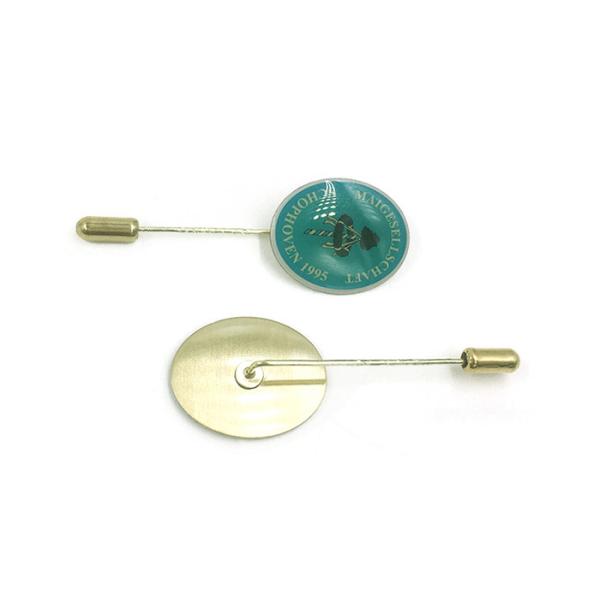 China Luxury Metal Enamel Lapel Pins Gifts Customized Size / Color For Women Men wholesale