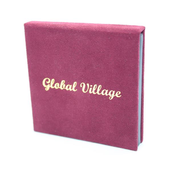 Pink Printing Empty Blush Palette Square Customized Single Blush Pans