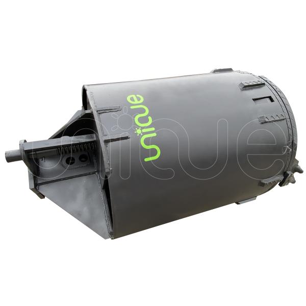 Dia 1400mm 150*150 Kelly Box Drilling Buckets , Cleaning Bucket Piling Gray Color