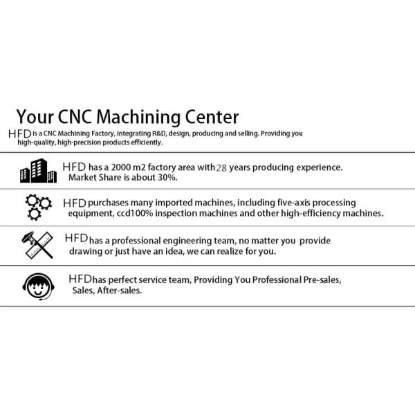 Surface Roughness Ra 0.1 Tolerance 0.005mm CNC Prototype Machining