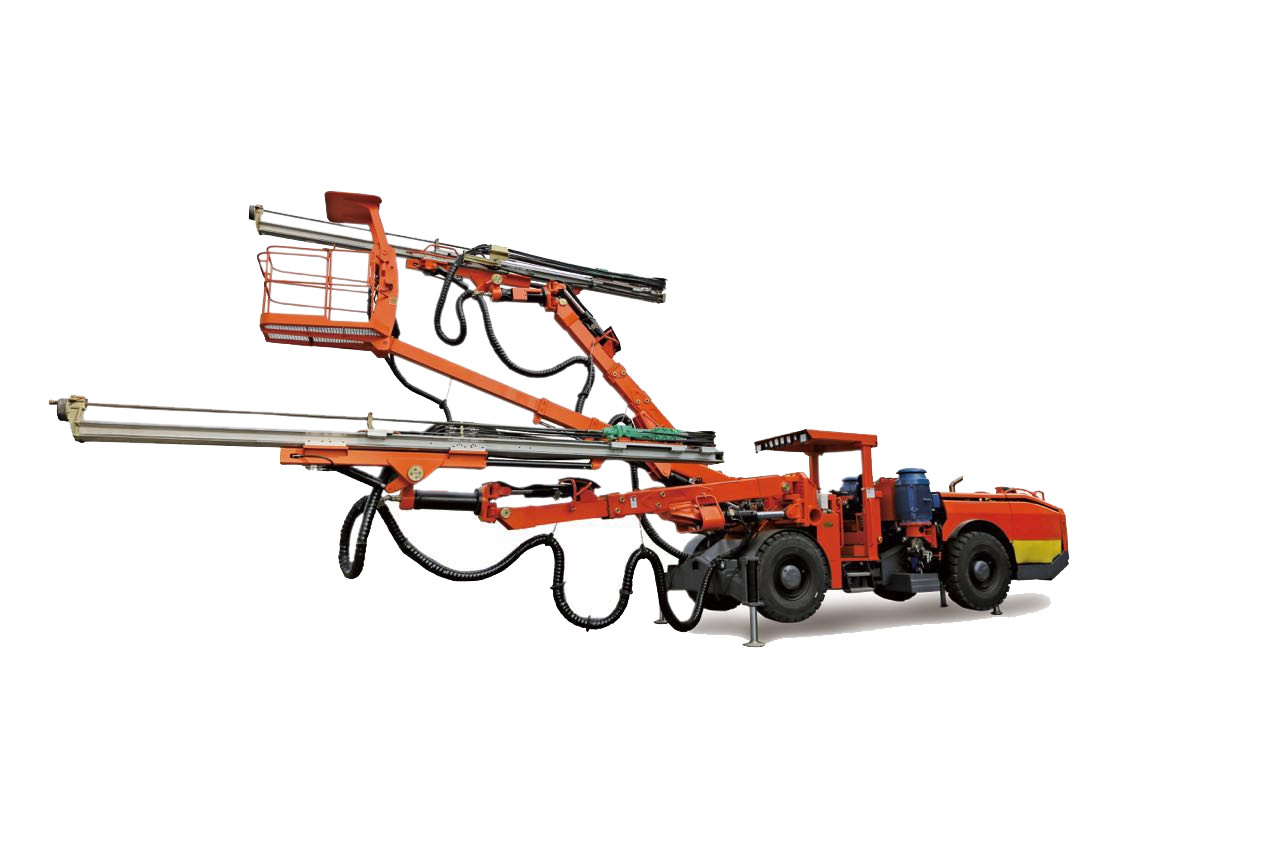 China DFJ-2W100 Double Booms Mining/Tunneling Jumbo Drill, Underground Jumbo Drilling wholesale