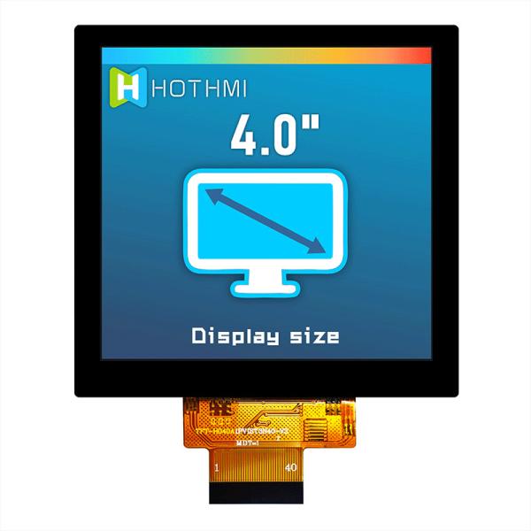 4 Inch 480x480 Dots IPS TFT LCD SPI ST7701S With Glass Cover