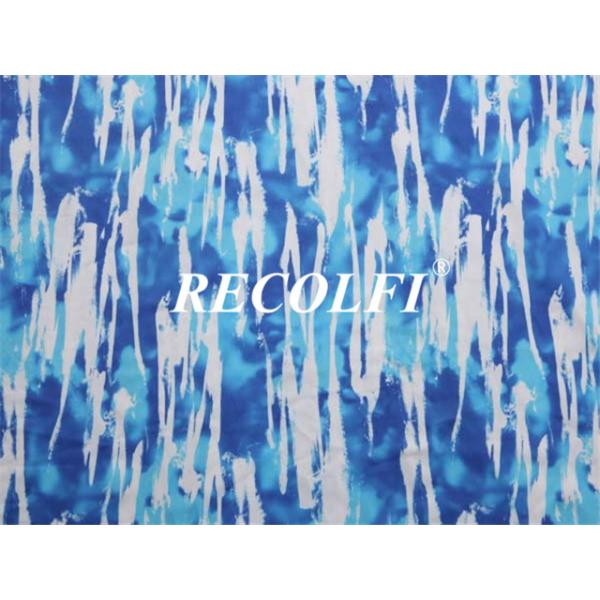 Ocean Recycled Jersey Cloth Material Customized Digital Printed