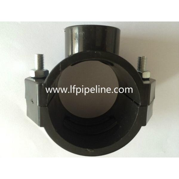 China Saddle clamp for ductile iron pipe/pvc pipe/steel pipe wholesale