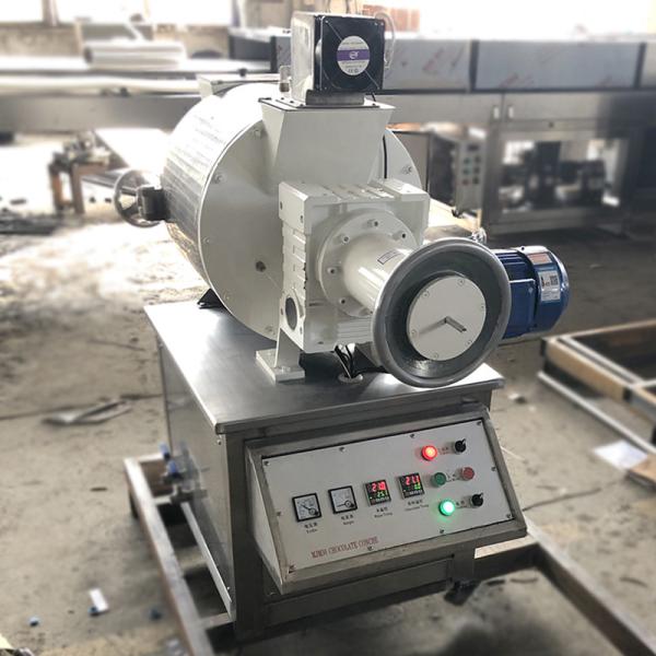 Fully Automatic 200kg H Chocolate Bar Production Line Grinding Peeler Snack