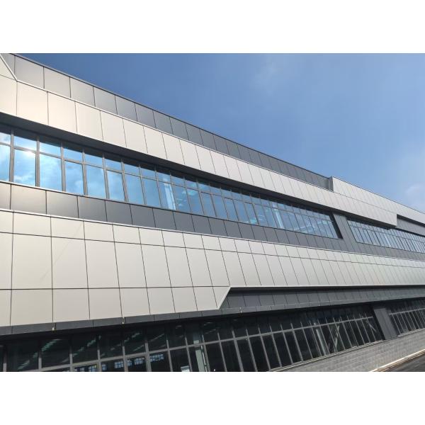 Industrial Workshop Building With Sandwich Panel Customizable Design For Steel Structure Construction