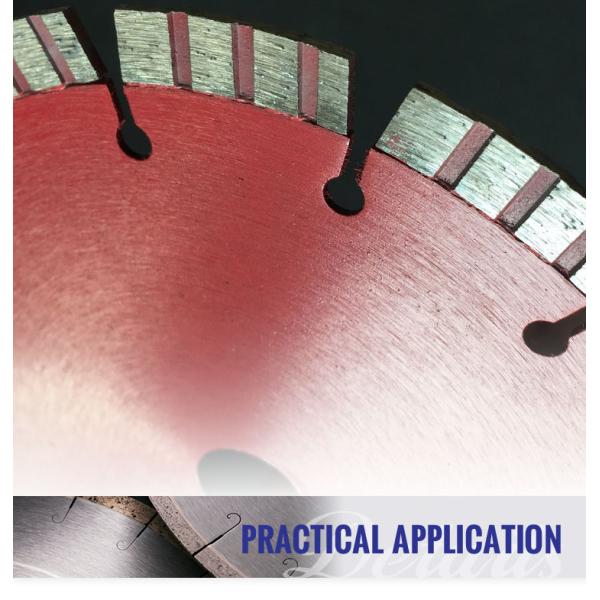 Silver Professional 12inch Diamond Circular Saw Blade For Calcium Silicate Cutting Disc