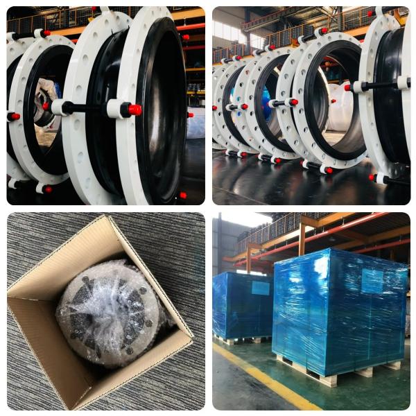 EPDM Single Flange Rubber Expansion Joint DN25-DN3000 PN6-PN40