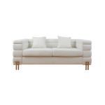 Modern High End Velvet Fabric Custom Sofa Furniture Solid Wood