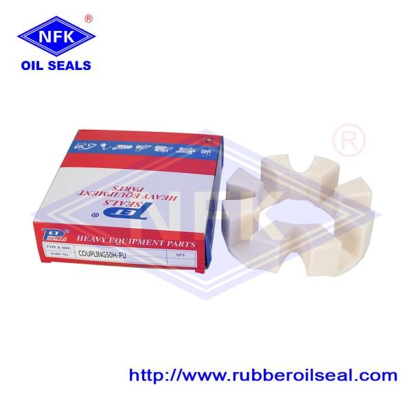 100% Taiwan PET Factory Supply 50H PVC Plastic Flexible Coupling For Caterpillar Excavator