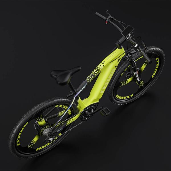 29 Electric Mountain Bikes Bicycle Cysum Ebike One Integrated Wheel 48v 500w 10ah