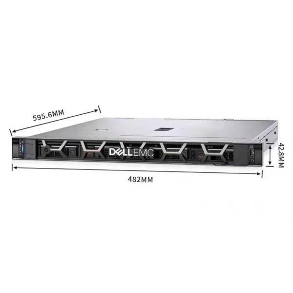 2666 MT/s Memory Speed Dell R250 Server with Rack Design and Perc H345 Array Card