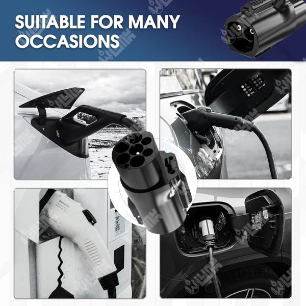 Olink Manufacturer IP54 AC EV Charger GBT Adapter Charging 80A Connectors NACS to GBT Adapter