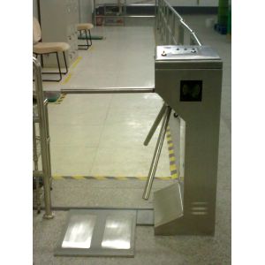 China Automatic ESD Turnstile 304 Stainless Steel Electronic Barrier Gates wholesale