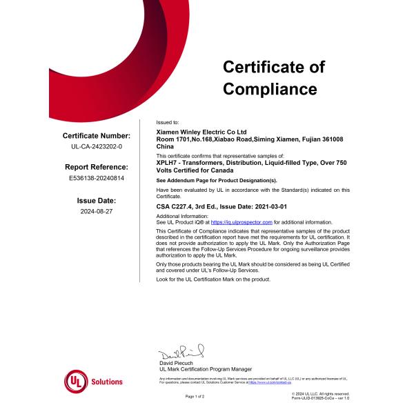 UL Certificate 300kva Three Phase Pad Mounted Transformer Loop Feed 12470V To 208Y ANSI IEEE Standards
