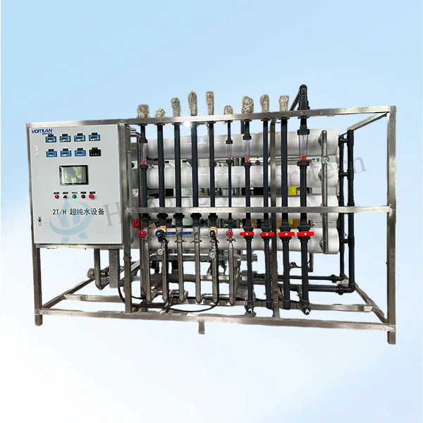 China 2T/H Ultrapure Water Purification System With EDI Technology wholesale