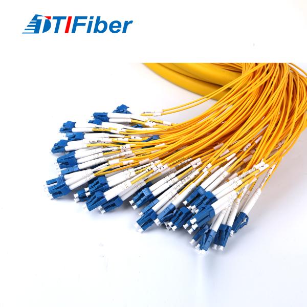 FTTH FTTA FTTX Single Mode Fiber Patch Cord 6 Core 12 Core 24 Core