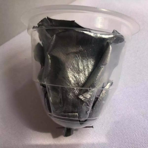 Wholesale Soft Touch Preserved Rose 5-6 cm Silver Color Eternal Rose girlfriend gift