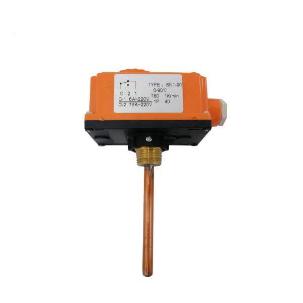 Sinopts Boiler Heating Pipe Bimetal Thermostatic Gas Control Valve for Gas Heater