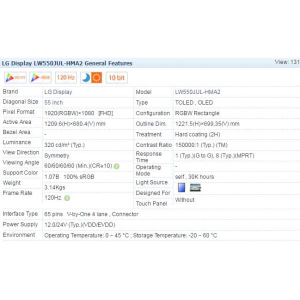 30 / 55 Inch Transparent OLED Screen Desktop Landscape Energy-Efficient For Retail Store Education Shopping Mall Hotel