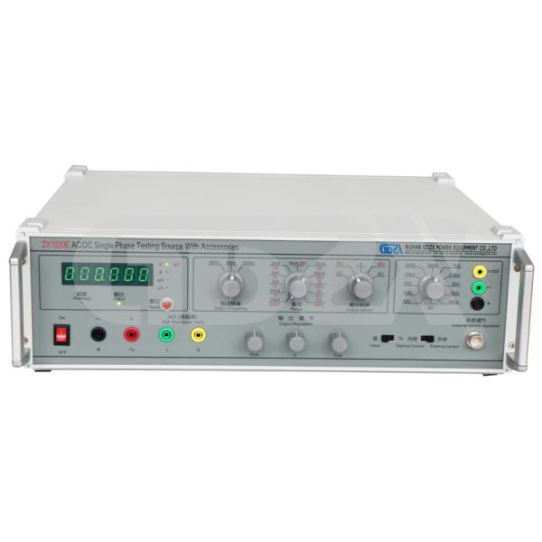 continuous Single Phase AC DC Power Source For ammeter voltmeter calibrating