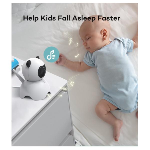 5 Inch Wireless Baby Monitor with 720p HD and Night Vision