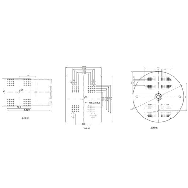 High Productivity Rotary Table Vertical Plastic Injection Moulding Machine 200T