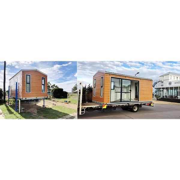 AU/NZ Standard High Best Quality Prefabricated Modular Home Light Steel Frame Foldable House Granny Flat