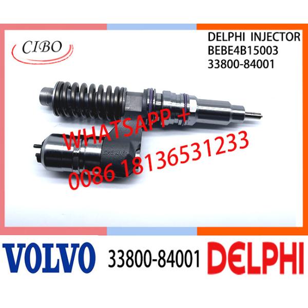 VOL 33800-84001 BEBE4B15003 Fuel engine Diesel Injector 33800-84001 BEBE4B15003 A3 for VOL / L ENGINE EURO 2+