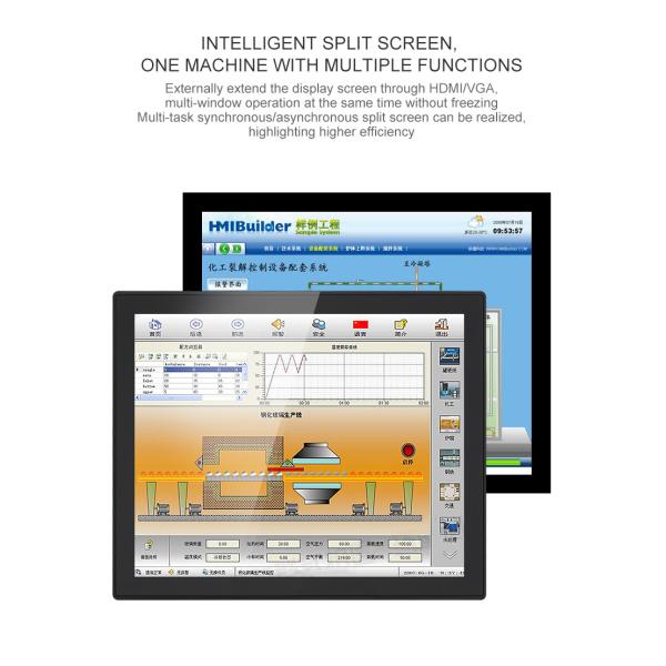 8 10 12 Inch Capacitance Industrial All In One Pc Touch Screen
