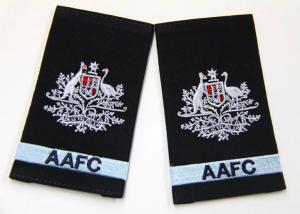 China Handmade Custom Embroidered Patches PVC Backing shoulder patches wholesale
