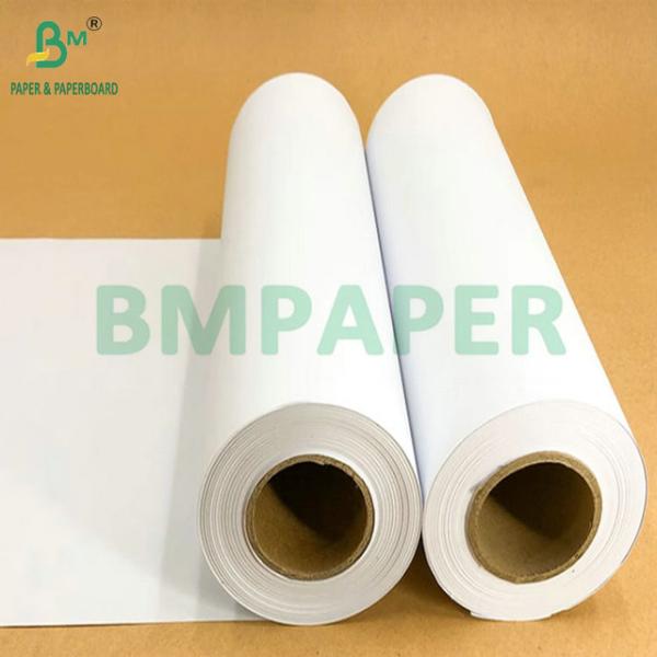 20lb Good whiteness Uncoated Bright Plotter Paper For Enginnering 36inches X 50yards 2" Core 20lb Good Whiteness Uncoated Bright Plotter Paper For Enginnering 36inches X 50yards 2" Core