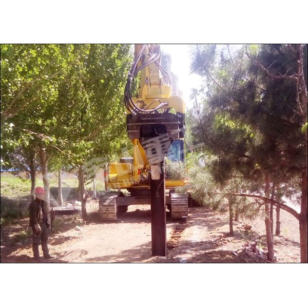 Hydraulic System Excavator Vibro Hammer Driver Machine Fit PC200 PC220 Excavator