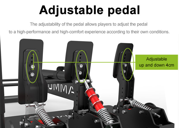China Ergonomic Sim Racing Motion Rig APP Adjustment High Sensitivity wholesale