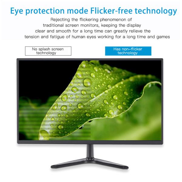 HDMI VGA 20inch LED Desktop Computer OEM ODM PC Screen Monitor