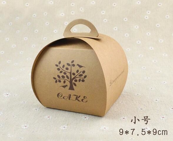 Cheap Custom Cupcake Handle Box Cake Boxes Wholesale,Take Away Birthday Cake Boxes Cardboard Boxes Cake Boxes bagplastic