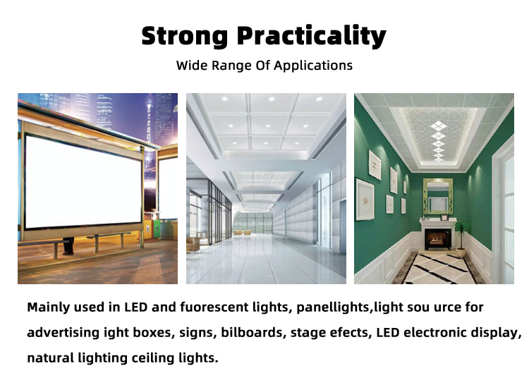 OEM Virgin Polycarbonate Light Diffuser Sheet High Transmittance