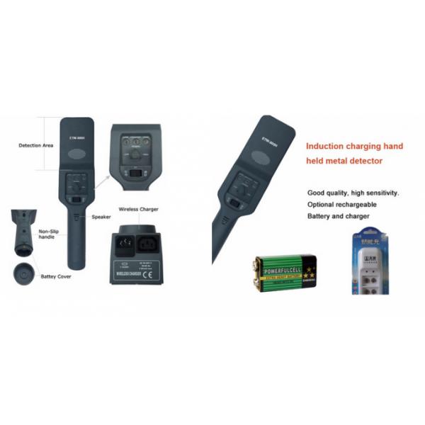 Alarm / Low Battery Hand Held Metal Detector With Power Indicator GP140