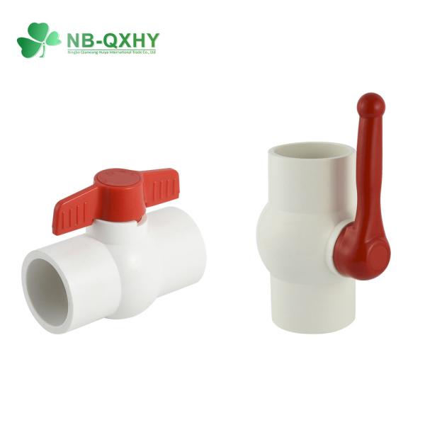 Wholesale ISO9001 Plastic Ball Valve PVC Foot Valve Ture Union Ball Valve UPVC Butterfly Valve Compact Valve