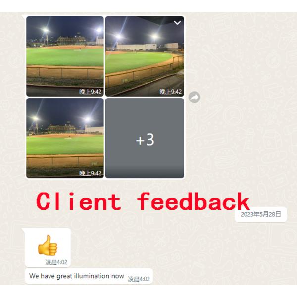 High Brightness Light Stadium Lights 144000lm 960W Led Cricket Flood Light For Footabll Court