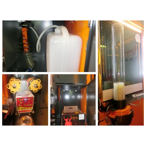 hospital white 220v 50HZ orange juice vending machine