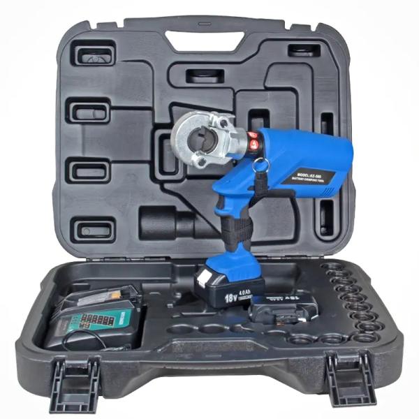 10-300 Sqmm Battery Powered Hydraulic Crimping Tool Effortlessly Cut and Strip Wires