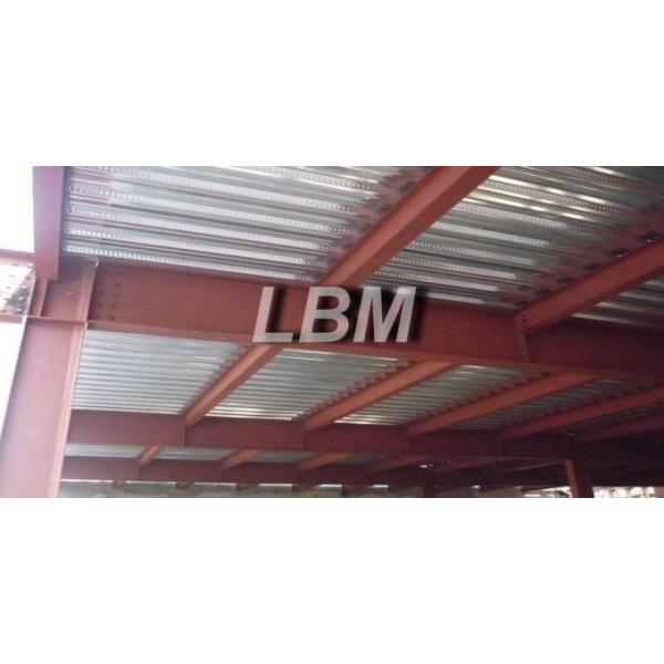 Red color CNC Control Floor Deck Roll Forming Machine made in China long time service