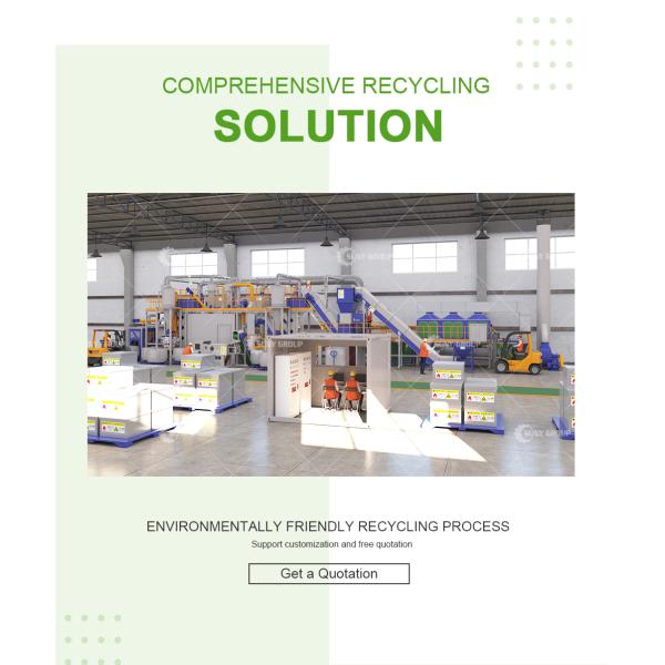 2023 Model Lithium Battery Recycling Machine For Cathode Powder From Scrap Batteries