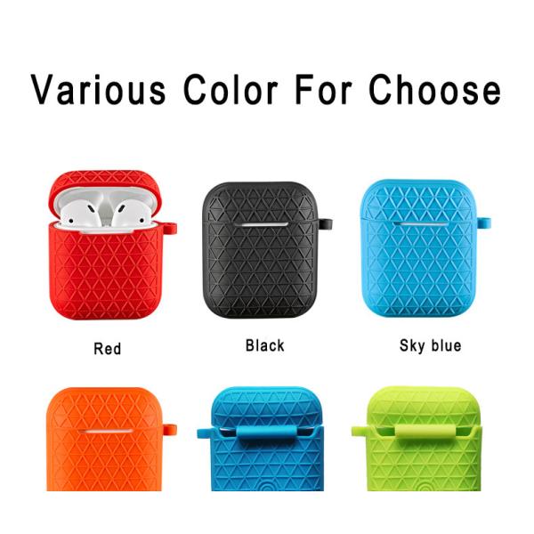 Soft TPU Skin Airpod Case Cover Portable Protective Shockproof Premium Accessories for 2019 Apple AirPod Charging case 2