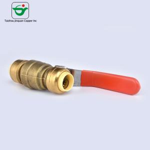 China Manual FIP 1 Inch CW617N CuZn40Pb2 Mini Ball Valve 435psi wholesale