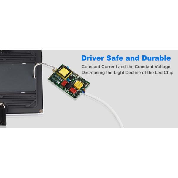 Surface Mounted LED Panel Light narrow border internal led driver CE SAA EMC